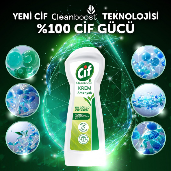 Cif Krem Amonyaklı 750ml - Resim 5