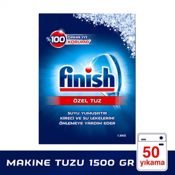 Finish Bulaşık Makinesi Deterjanı Makine Tuzu 1500gr ürün görseli 1