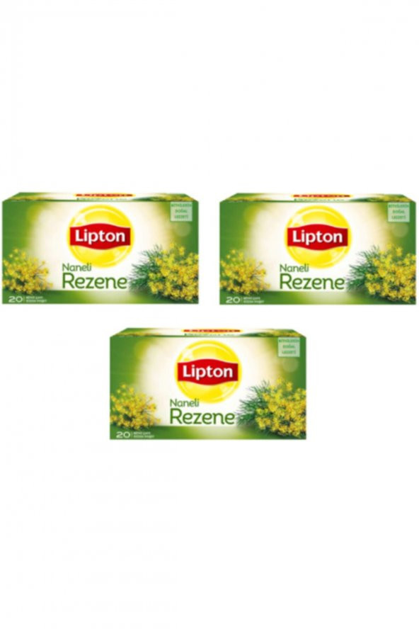 Lipton Bardak Poşet Bitki Çayı Rezene Çayı 20li 3 Paket ürün görseli 1