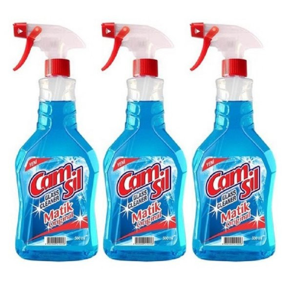 Camsil Matik Püskürtmeli 500 Ml x 3 Adet ürün görseli 1