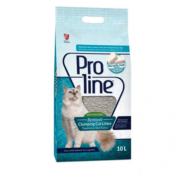 Pro Line Marsilya Sabunu Kokulu Kedi Kumu 10 Lt ürün görseli 1