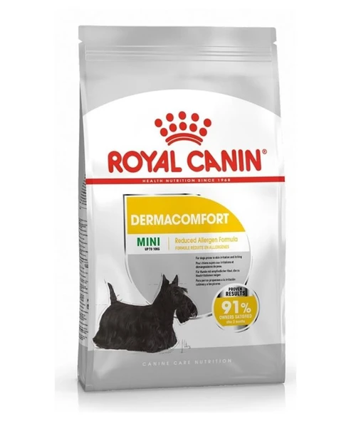 Royal Canin Köpek Mamasi Mini Dermaconfort 3 kg ürün görseli 1
