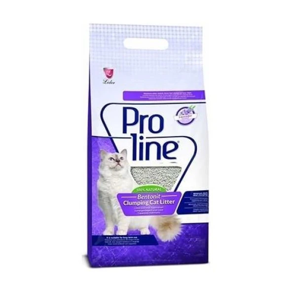 Proline Bentonit Lavantalı Kedi Kumu 20 LT ürün görseli 1