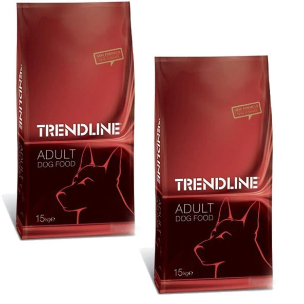 Trendline Kuzu Etli Yetişkin Kuru Köpek Maması 15 Kg 2 Adet ürün görseli 1
