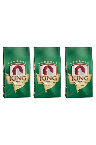 Kıng Kedi Maması 1,5 Kg 3 Adet ürün görseli 1
