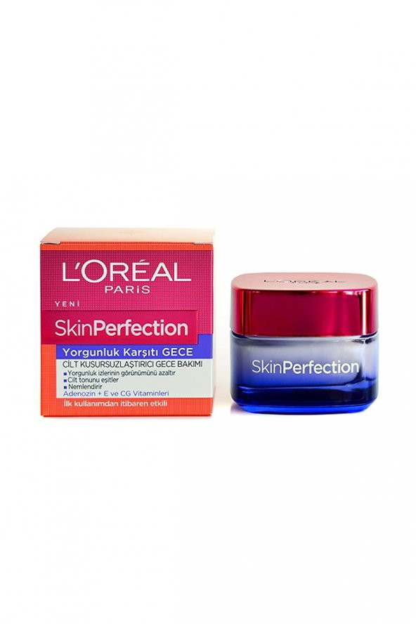 Loreal Skin Perfection Cilt Kusursuzlaştırıcı Krem 50ml-gece ürün görseli 1