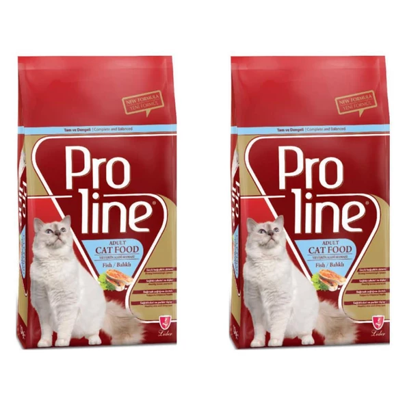 Prolıne Balıklı Yetişkin Kedi Maması 1,5 Kg 2 Adet ürün görseli 1