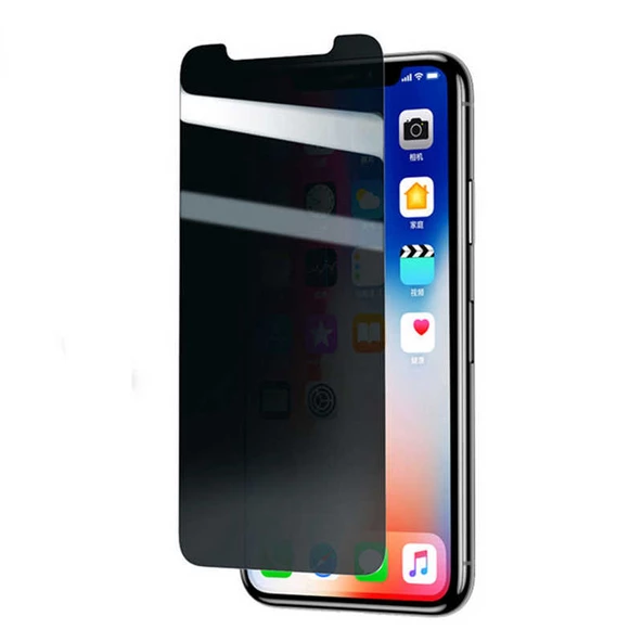 iPhone XS Max Rika Premium Hayalet Temperli Cam Ekran Koruyucu ürün görseli 1