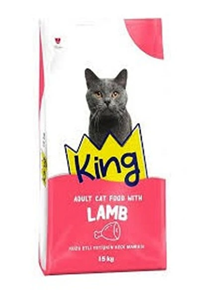 King Kuzulu Ve Pirinçli Yetişkin Kedi Maması 15 Kg ürün görseli 1