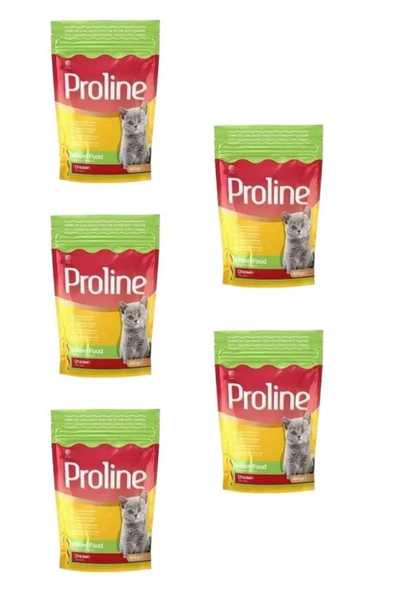 Pro Line Kitten Tavuklu Yavru Kedi Mamasi 400 Gr 5 adet ürün görseli 1