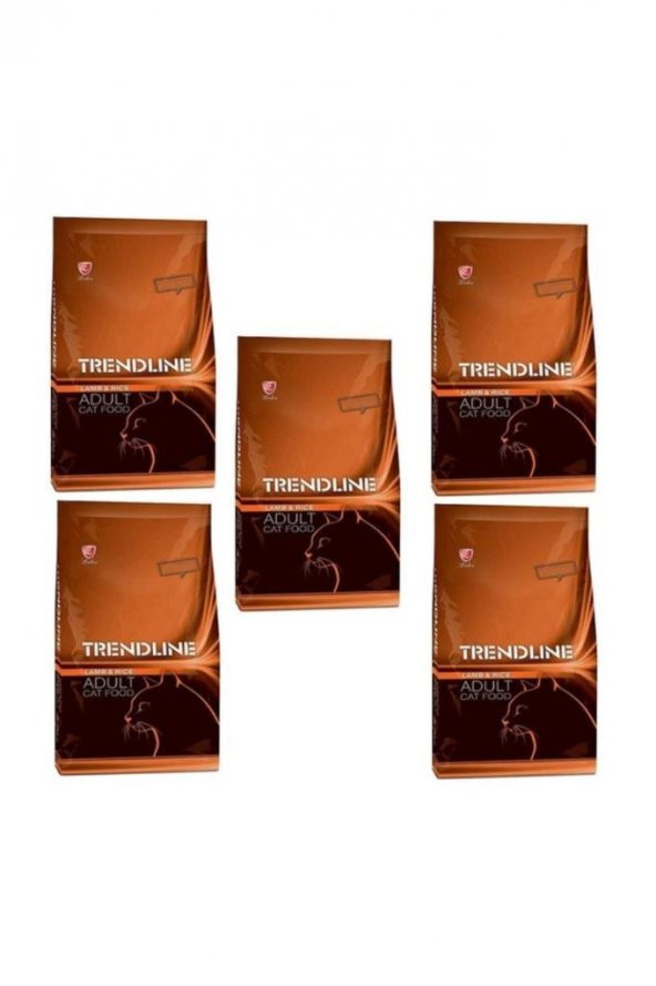 Trendline Kuzu Etli Yetiskin Kedi Mamasi 1 Kg 5 Adet ürün görseli 1