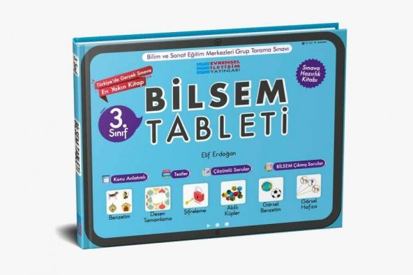 3.Sınıf Bilsem Tablet Evrensel İletişim Yayınları ürün görseli 1