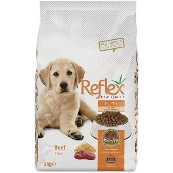 Reflex Biftekli Büyük Irk Yavru Köpek Maması 3 Kg ürün görseli 1