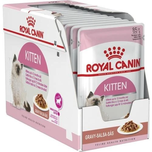 Royal Canin Gravy Kitten Yaş Yavru Kedi Maması 12li x 85gr ürün görseli 1