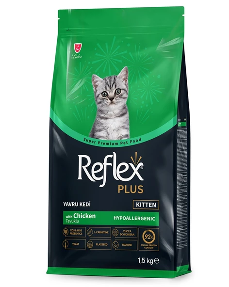 Reflex Plus Tavuklu Yavru Kedi Maması 1,5 Kg ürün görseli 1