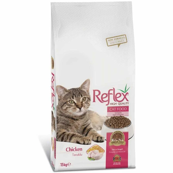 REFLEX ADULT CAT 32/14 CHICKEN 15 KG ürün görseli 1