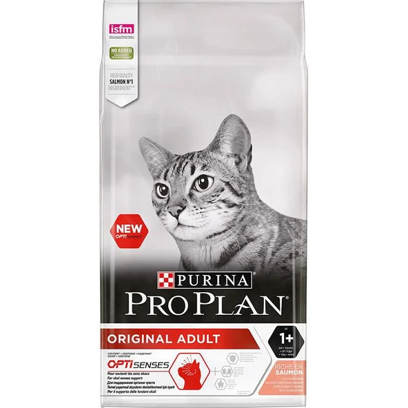 Pro Plan Somonlu  ve Pirinçli Yetişkin Kedi Maması 1,5 Kg ürün görseli 1