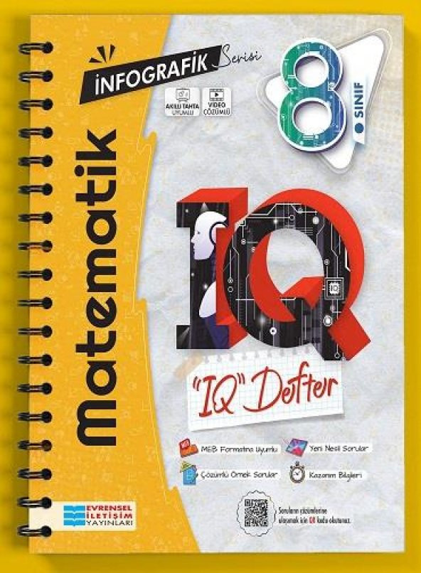 8. Sınıf LGS Matematik İnfografik Serisi IQ Akıllı Defter Evrensel İletişim ürün görseli 1