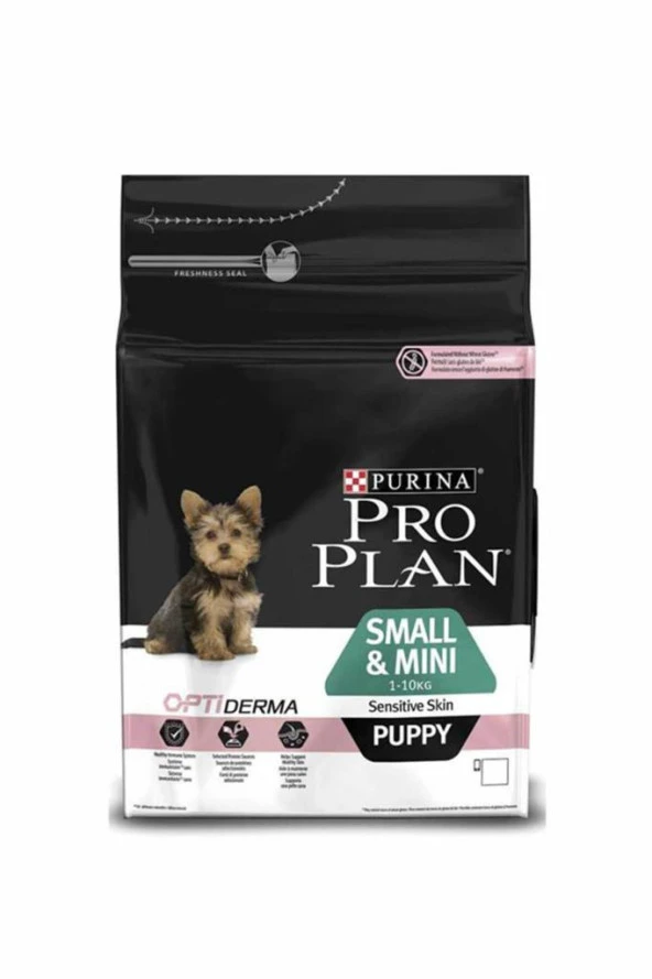 Pro Plan Sensitive Somonlu Küçük Irk Yavru Kuru Köpek Maması 3 Kg ürün görseli 1