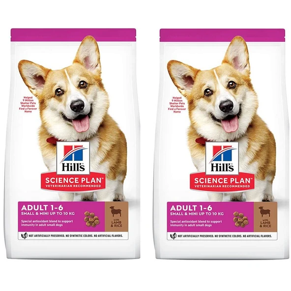 Hills Small Mini Kuzulu Yetişkin Köpek Maması 1,5 Kg 2 Adet ürün görseli 1
