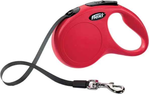 Flexi New Classic Serit Kırmızı S Gezdirme Tasmasi 5 Mt ürün görseli 1