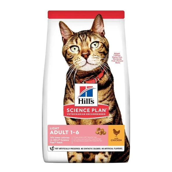 Hills Light Tavuk Etli Yetişkin Kedi Maması 1,5 Kg ürün görseli 1