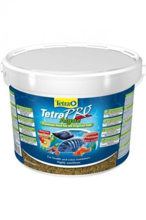 Tetra Pro Algae Crisp 10 lt / 1900 gr Balık Yemİ ürün görseli 1