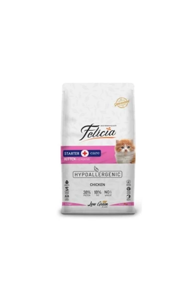 Felicia Az Tahıllı Yavru Tavuklu HypoAllergenic Kedi Mama 12 Kg ürün görseli 1