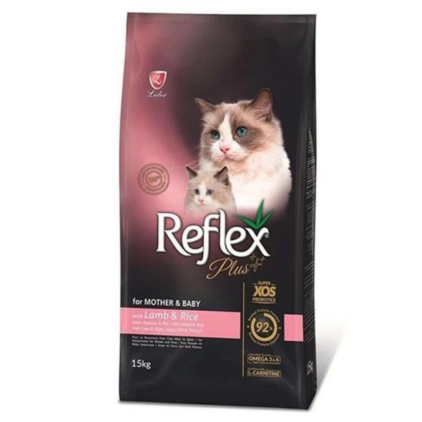 Reflex Plus Mother&Baby Kuzulu Yavru, Hamile ve Emziren Kedi Maması 15kg ürün görseli 1