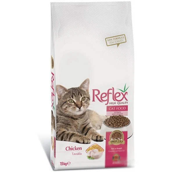 Reflex Tavuklu Yetişkin Kedi Maması 15kg ürün görseli 1