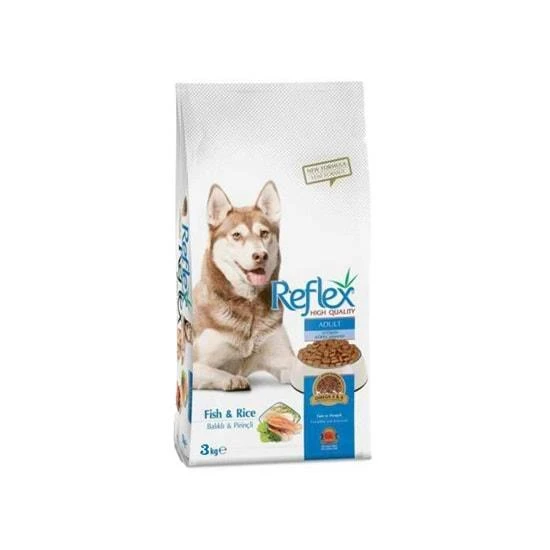 Reflex Somonlu ve Pirinçli Yetişkin Köpek Maması 3kg ürün görseli 1