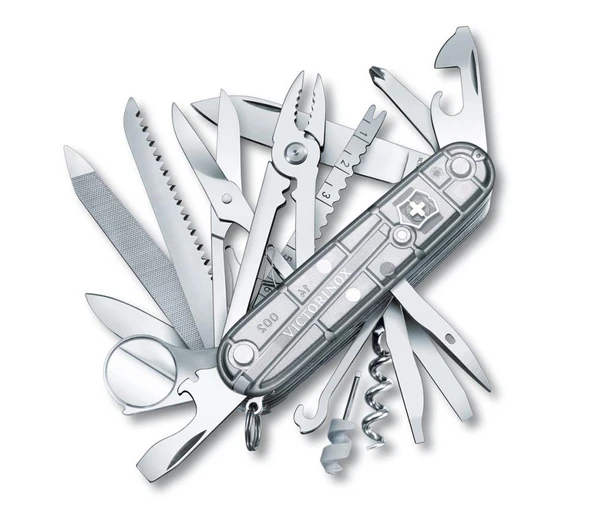 Victorinox SwissChamp Silver 1.6794.T7 İsviçre Çakısı 91mm 32F ürün görseli 1