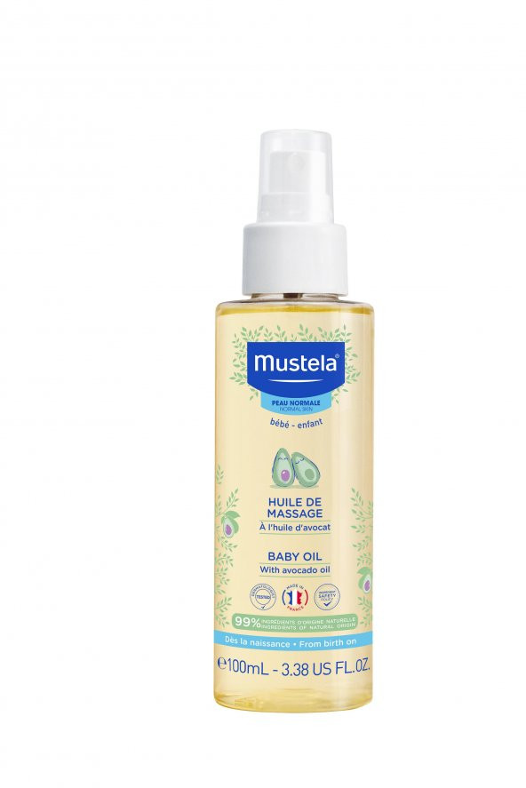 Mustela Bebek Bakım Masaj Yağı 100ml ürün görseli 1