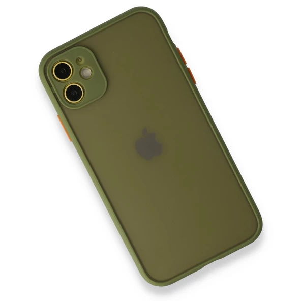 FitCase iPhone 11 Kılıf Montrea Silikon Arka Kapak - Resim 5