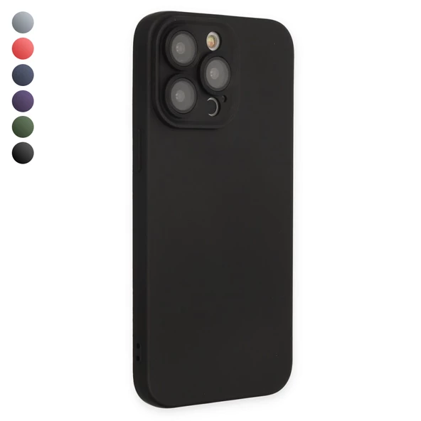 iPhone 14 Pro Kılıf Kamera Korumalı Lansman Silikon Kapak ürün görseli 1