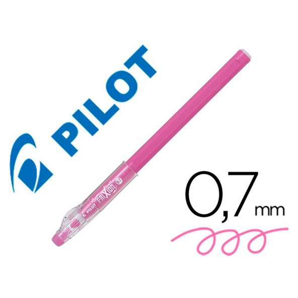 Pilot Frixion Ball Stick Roller Silinebilir Jel Kalem 0.7 mm Pembe F08-P ürün görseli 1