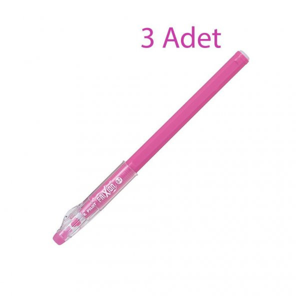 Pilot Frixion Ball Stick Roller Silinebilir Jel Kalem 0.7 mm Pembe F08-P 3 Adet ürün görseli 1