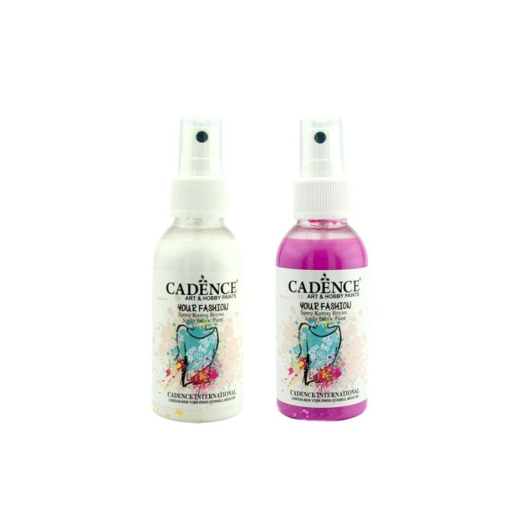 CADENCE SPREY KUMAŞ BOYASI 100ML 2Lİ SET ürün görseli 1
