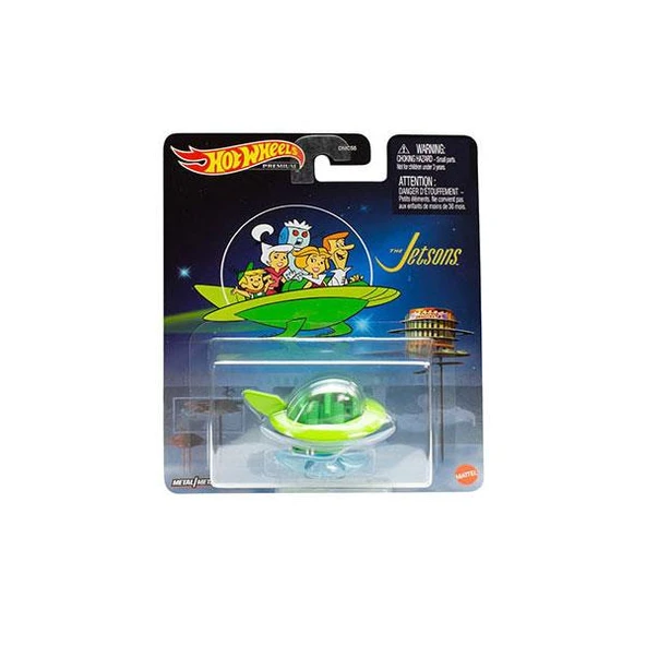Hot Wheels Premium Gösteri Dünyası Araçları the Jetson DMC55  HKC26 ürün görseli 1