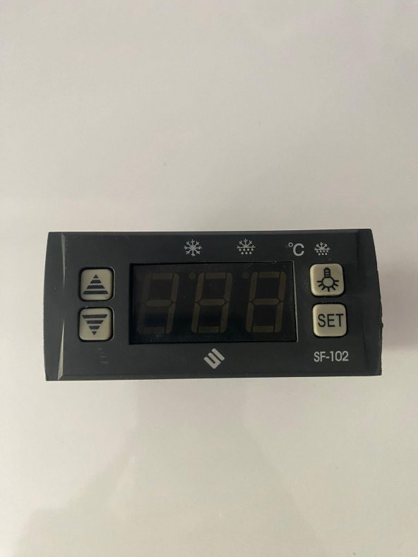 SF-102 Elektronik Sıcaklık Kontrol Cihazı Termostat Sensörsüz ürün görseli 1