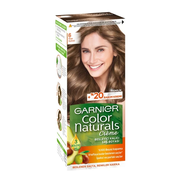 Garnier Color Naturals 6 Koyu Kumral ürün görseli 1