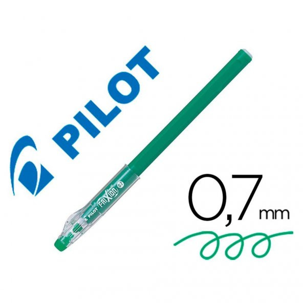 Pilot Frixion Ball Stick Roller Silinebilir Jel Kalem 0.7 mm Yeşil F18-G 3 Adet ürün görseli 1
