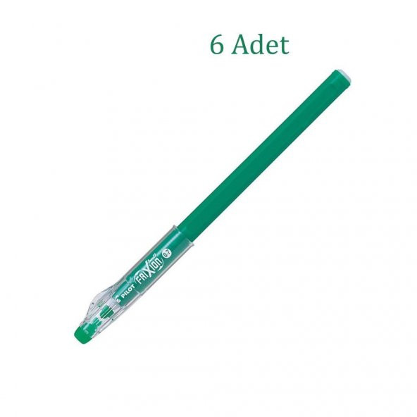 Pilot Frixion Ball Stick Roller Silinebilir Jel Kalem 0.7 mm Yeşil F18-G 6 Adet ürün görseli 1