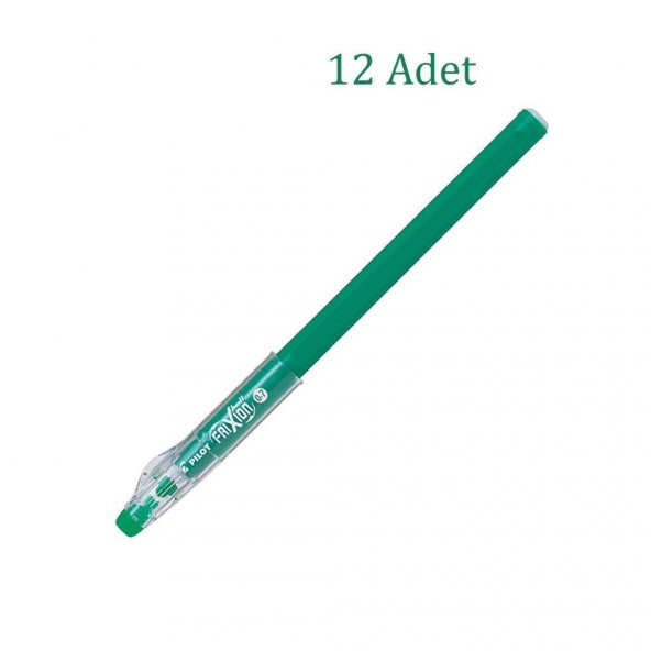 Pilot Frixion Ball Stick Roller Silinebilir Jel Kalem 0.7 mm Yeşil F18-G 12 Adet ürün görseli 1