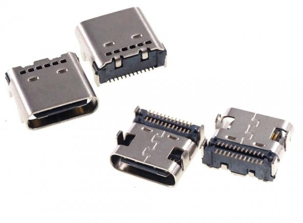 "TC-021" 24 Pin Asus Dell Lenovo Kart Tipi USB Type-C Tamir Soketi ürün görseli 1
