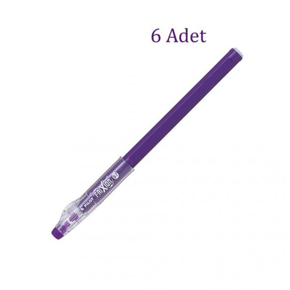 Pilot Frixion Ball Stick Roller Silinebilir Jel Kalem 0.7 mm Mor F12-V 6 Adet ürün görseli 1