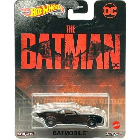 Hot Wheels Premium Gösteri Dünyası Araçları Batmobile DMC55 GRL75 ürün görseli 1