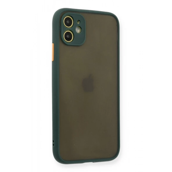 FitCase iPhone 12 Kılıf Montrea Silikon Arka Kapak - Resim 5