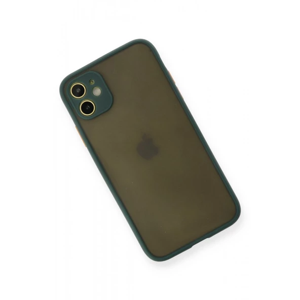 FitCase iPhone 12 Kılıf Montrea Silikon Arka Kapak - Resim 7