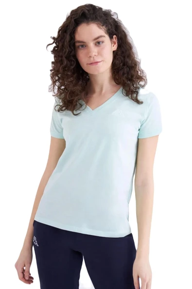 Kappa 361D5UWXCD Logo Cabou Tk Kadın Spor Tişört ürün görseli 1